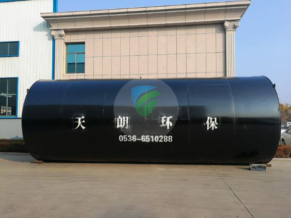 Liaocheng circular buried sewage treatment equipment